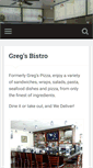 Mobile Screenshot of gregsbistro.com